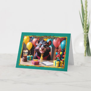Wild Wishes Boy's Birthday Card