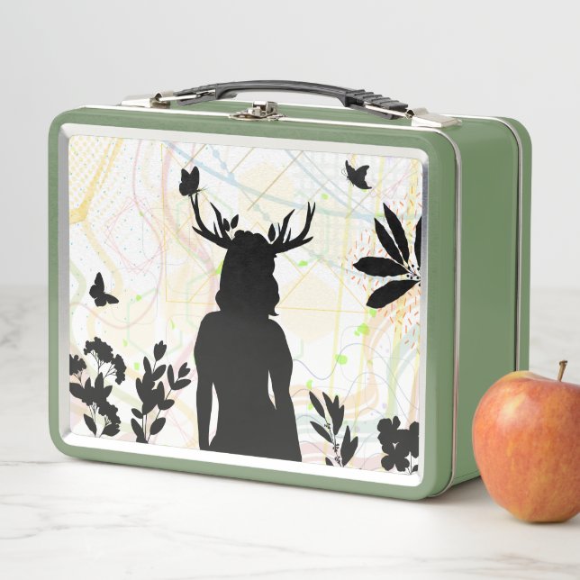 Wild With Nature Metal Lunch Box (In Situ)