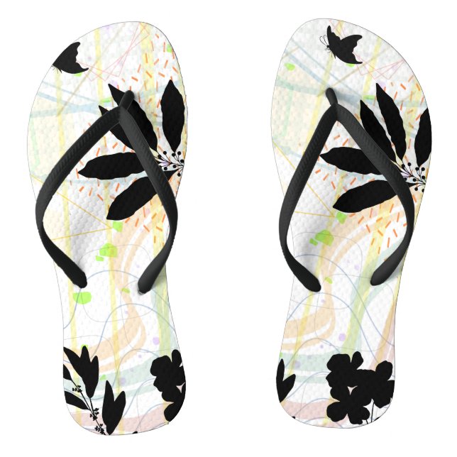 Wild With Nature Thongs (Footbed)