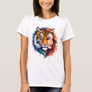 Wild Within – Tiger Spirit Goddess. T-Shirt