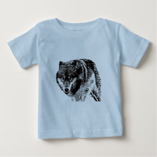 Wild Wolf Baby T-Shirt