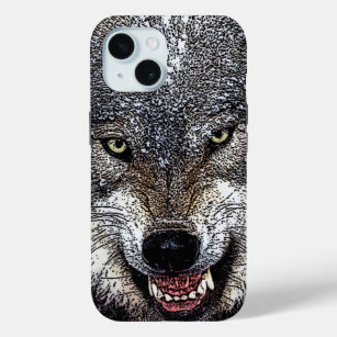 Wild Wolf iPhone 15 Case