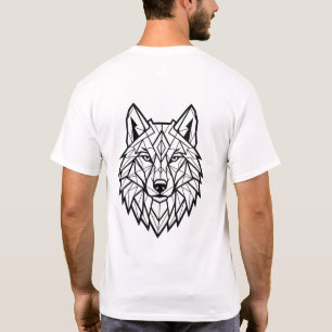 Wild Wolf Graphic Vintage Wilderness Wolf T-Shir T-Shirt