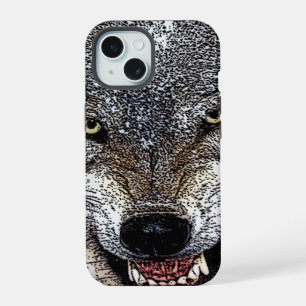 Wild Wolf iPhone 15 Case