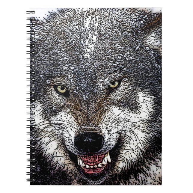 Wild Wolf Notebook (Front)