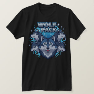 Wild Wolf Pack Power T-Shirt