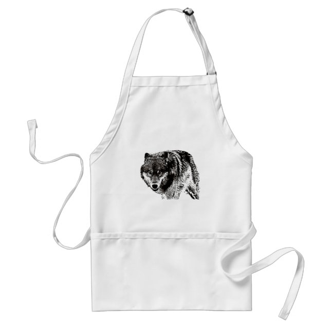 Wild Wolf Standard Apron (Front)