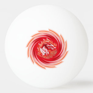Wild Wolf Whirling 1-star ping pong ball