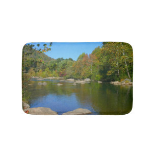 Wild Wonderful West Virginia River Bath Mat