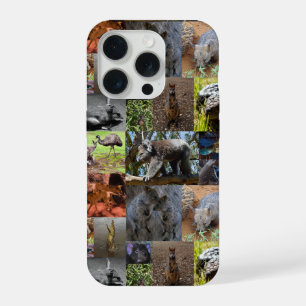Wild Wonders: Captivating Australian Photo Collage iPhone 15 Pro Case