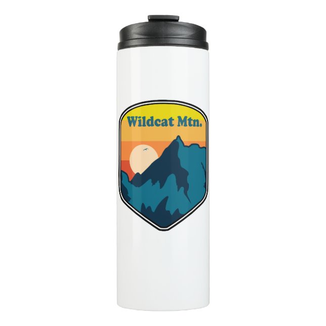 Wildcat Mountain New Hampshire Sunrise Thermal Tumbler (Front)