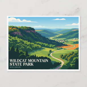 Wildcat Mountain State Park Ontario Postcard