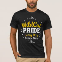 WildCat Pride Every Day T-Shirt  School Spirit 