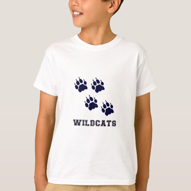 Wildcat Tracks T-Shirt (Front)