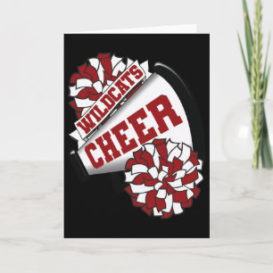 Wildcats Cheer Ck To School Cheerleading Spirit M Card