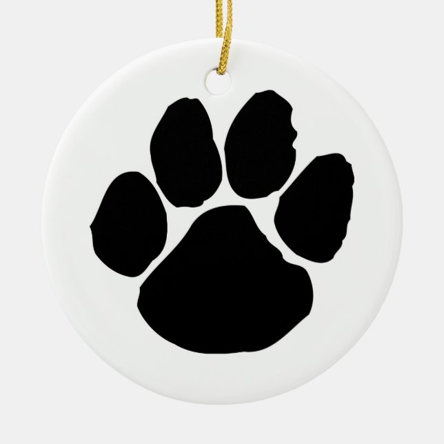 WILDCATS DEN CERAMIC TREE DECORATION (Front)