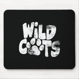 Wildcats Football School Sports Fan Team Spirit  Mouse Pad
