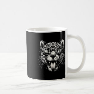 Wildcats School Sports Fan Team Spirit Back To Sch Coffee Mug