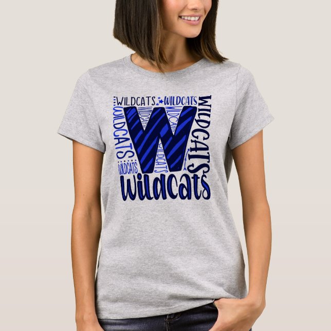 Wildcats Women's & Teen T-Shirt (Front)