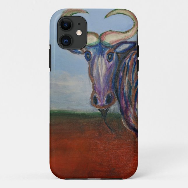 Wildebeest Case-Mate iPhone Case (Back)