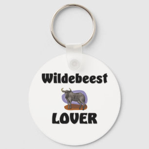 Wildebeest Lover Key Ring