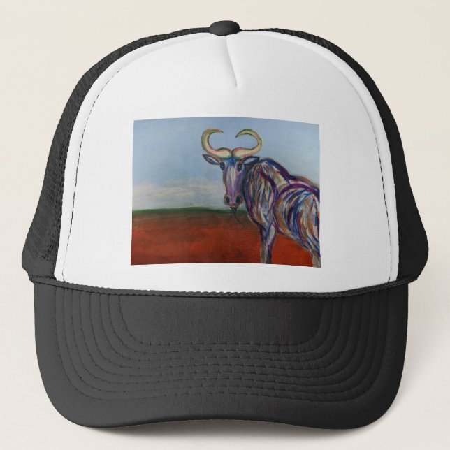 Wildebeest Trucker Hat (Front)