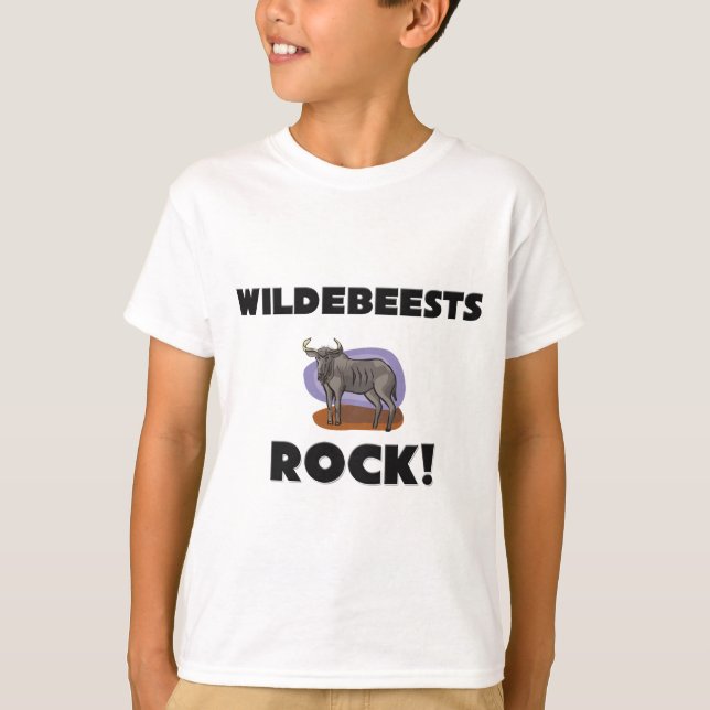 Wildebeests Rock T-Shirt (Front)