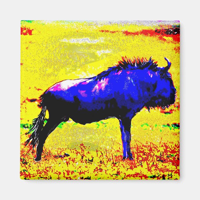 Wilderbeast Magnet (Front)