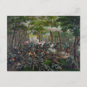 Wilderness Battle Postcard