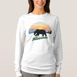 Wilderness Bear in the Alaskan Sunset T-Shirt