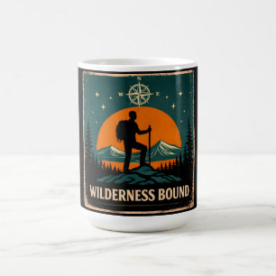 Wilderness Bound – Adventure Calling Nature Coffee Mug