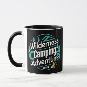 Wilderness Camping Adventure, summer Camp  Mug