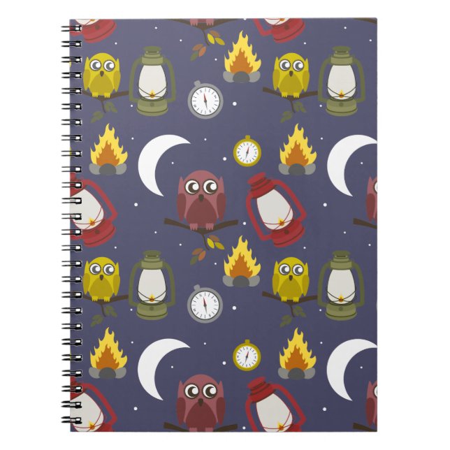 Wilderness Camping Theme Notebook (Front)