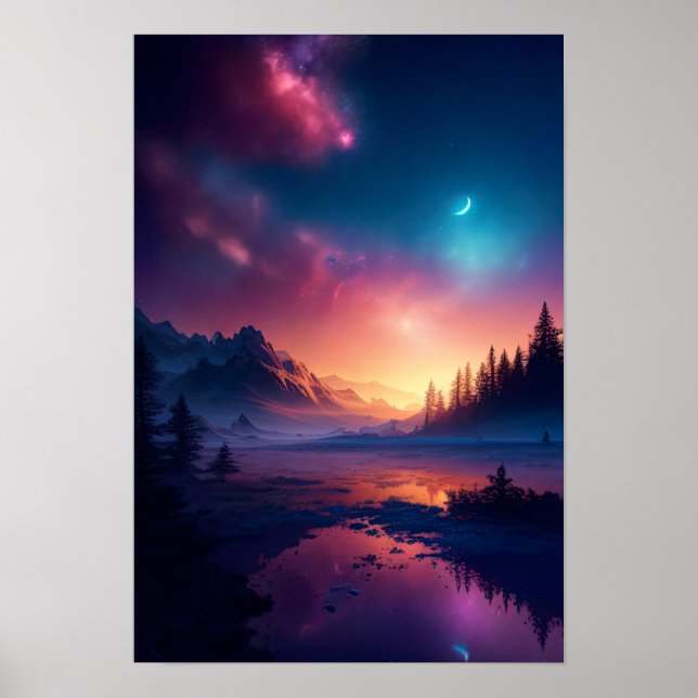 Wilderness Nocturne Poster (Front)