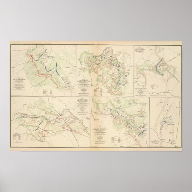 Wilderness, Va Spotsylvania CH Todd's Tavern Poster (Front)