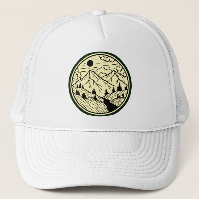 Wilderness Whispers Trucker Hat (Front)