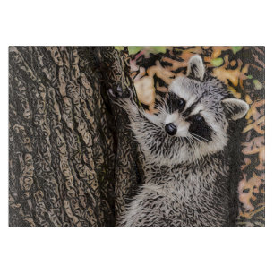 Wilderness Wild Racoon Cutting Board