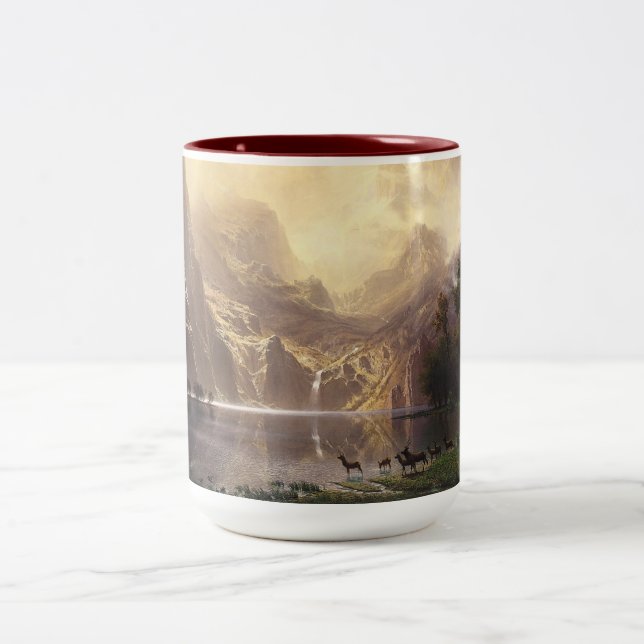Wilderness & Wildlife Two-Tone Coffee Mug (Center)
