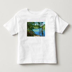 Wilderness Wooded Lake Toddler T-Shirt