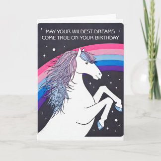 Wildest Dreams Birthday Letterpress Card
