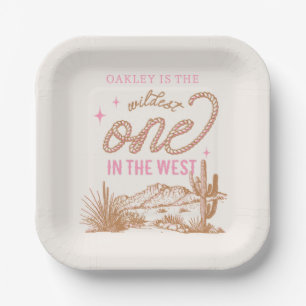 Wildest One in the West Party Plates