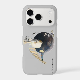 Wildest Orbit Vintage Collage Art on Phone Case