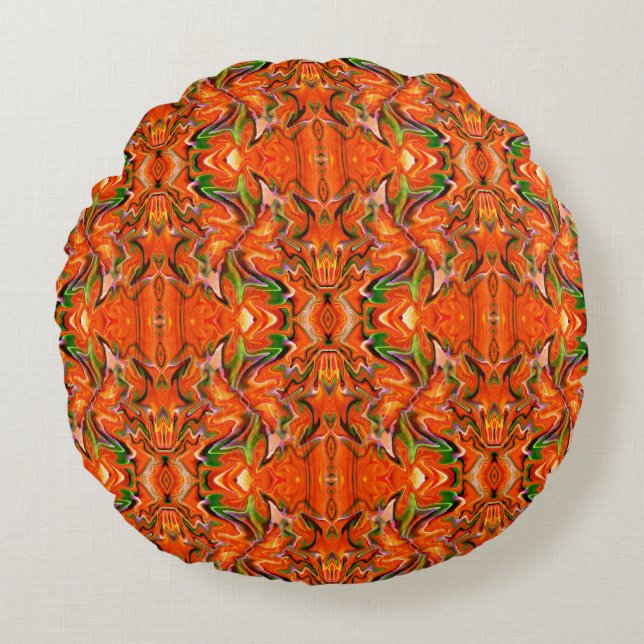 Wildest Summer.... Round Cushion (Front)