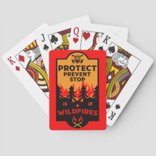 Wildfire Prevention Playing Cards