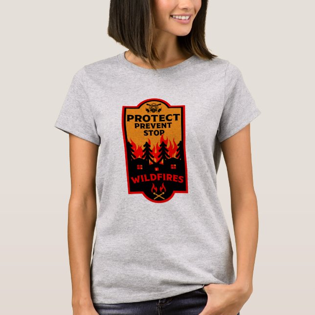 Wildfire Prevention T-Shirt (Front)