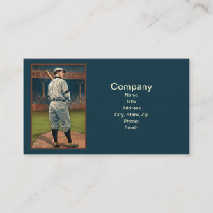 Wildfire Schulte, Chicago Cubs, 1911 Business Card