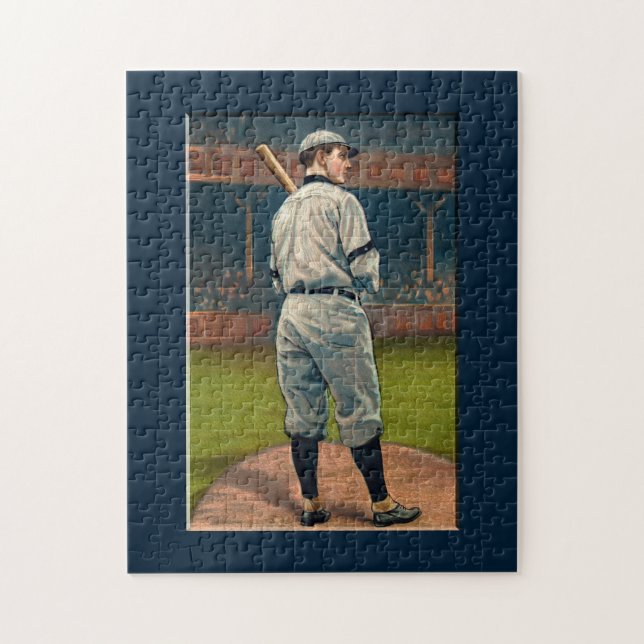 Wildfire Schulte, Chicago Cubs, 1911 Jigsaw Puzzle (Vertical)