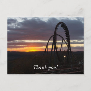 Wildfire Sunset Postcard