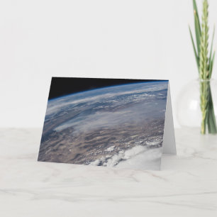 Wildfires Around Yosemite National Park. Card