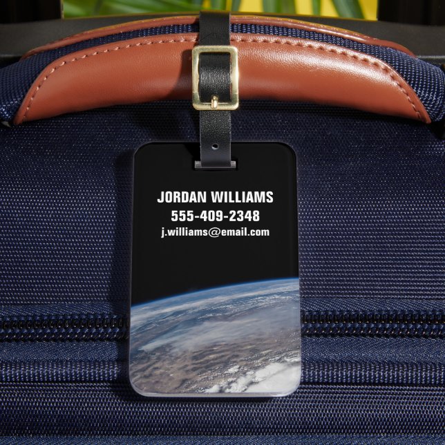 Wildfires Around Yosemite National Park. Luggage Tag (Front Insitu 2)